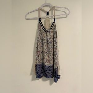 Maurice’s | Floral Patterned & Lace Detail Top